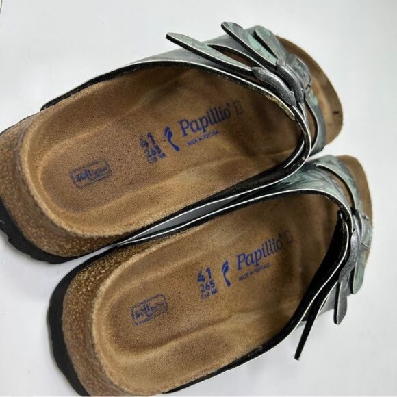Birkenstock papillio Florida Soft Footbed Birko Flor Col :Damask Petrol main image 7